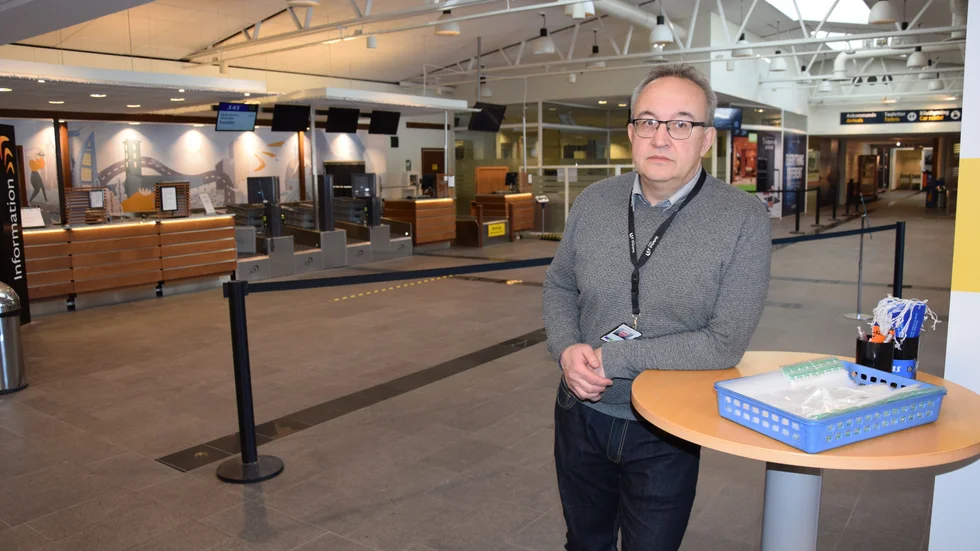 Airport Manager Robert Lindberg has had a challenging end to 2023 and beginning of 2024 as it becomes clear that two out of the three regular operators at Stockholm are withdrawing.