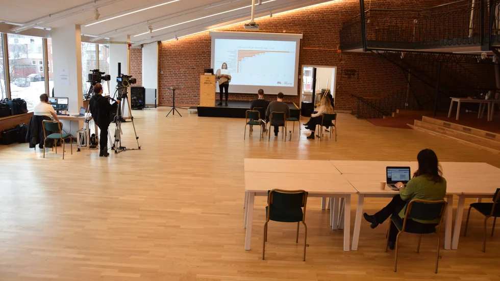 Morgonmötet genomfördes den här gången digitalt.