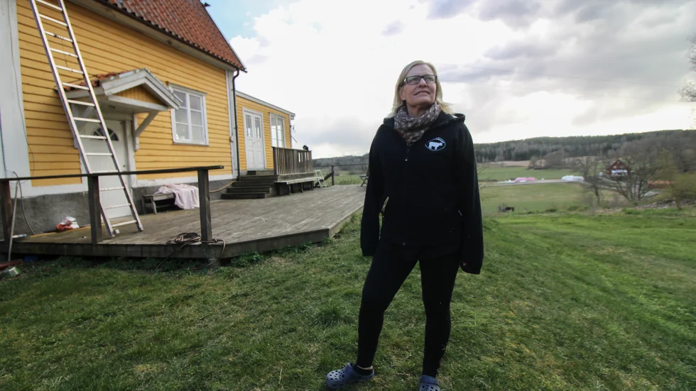 Sara Larsson är i dag tacksam för vårdpersonalens professionella och varma arbete. "De var helt fantastiska", säger hon. 