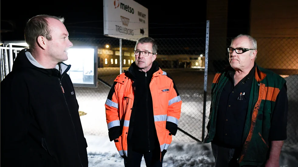 Mattias Andersson, Sveriges Ingenjörer, Bertil Furberg, Unionen och Jan Marklund, IF Metall.