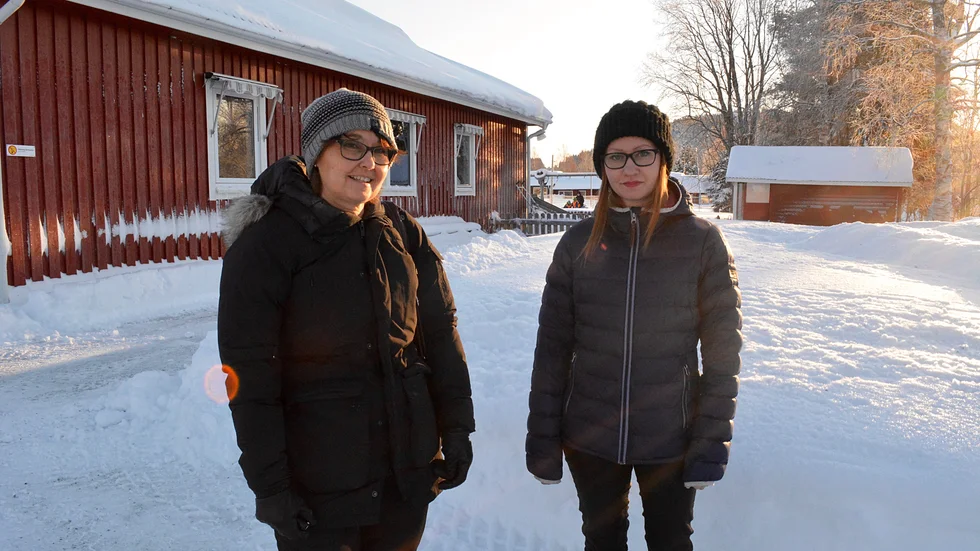 Maria Larsson och Evelina Hedström ser stora fördelar med satsningen.