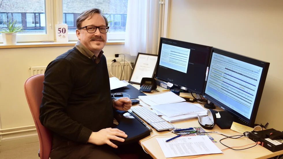 Enligt Björn-Anders Jonsson görs mer och mer jobb vid datorn, vilket förenklar analysarbetet.