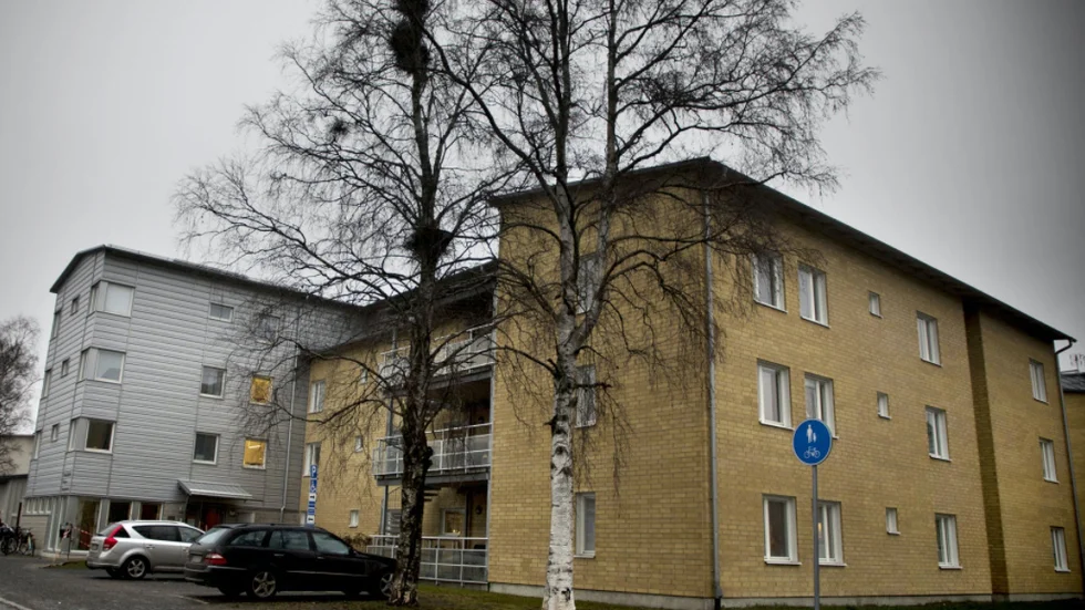 Här på Dragonens äldrecenter i Umeå har två boende insjuknat, bekräftat smittade av covid-19.