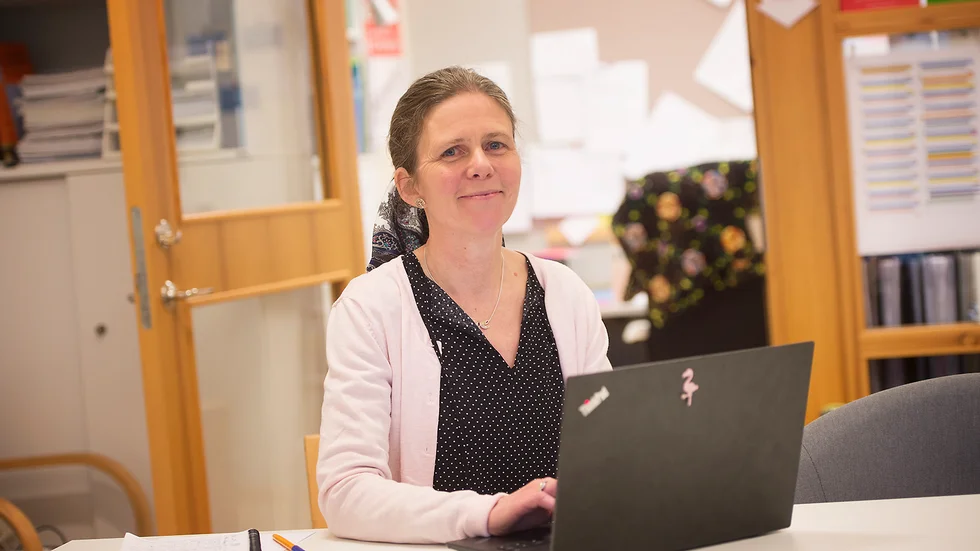 Fornbyskolans rektor Ann Heimdahl. 