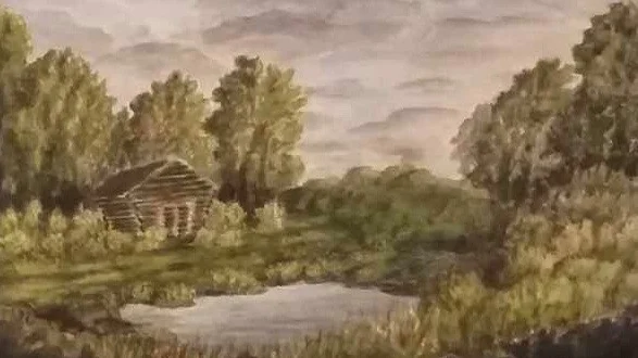 "Japanska trädgårdar", Charlotte Eder, kulturhuset, Korpilombolo.