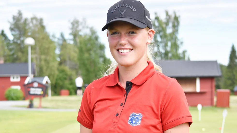 Skellefteåtalangen Sanna Lundmark har fått ett golfscholarship i USA. 