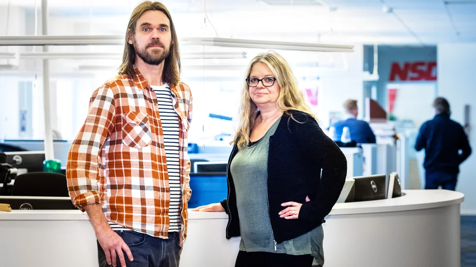 Nils Johansson och Anna Fantenberg leder livesändningen om coronavirusets påverkan på Norrbotten.