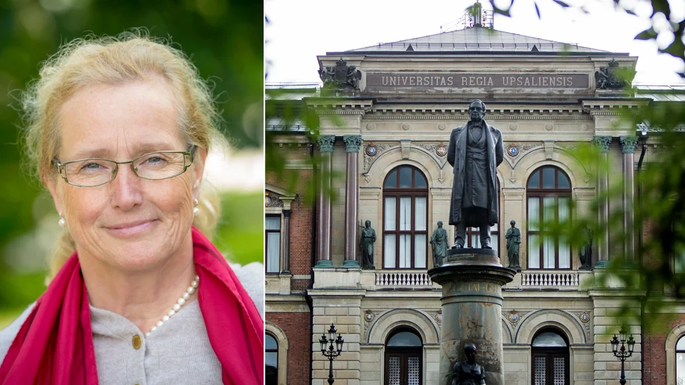 Uppsala universitets rektor Eva Åkesson.