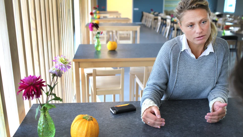 Josefine Jessen är chef för regionens måltidsenhet. 