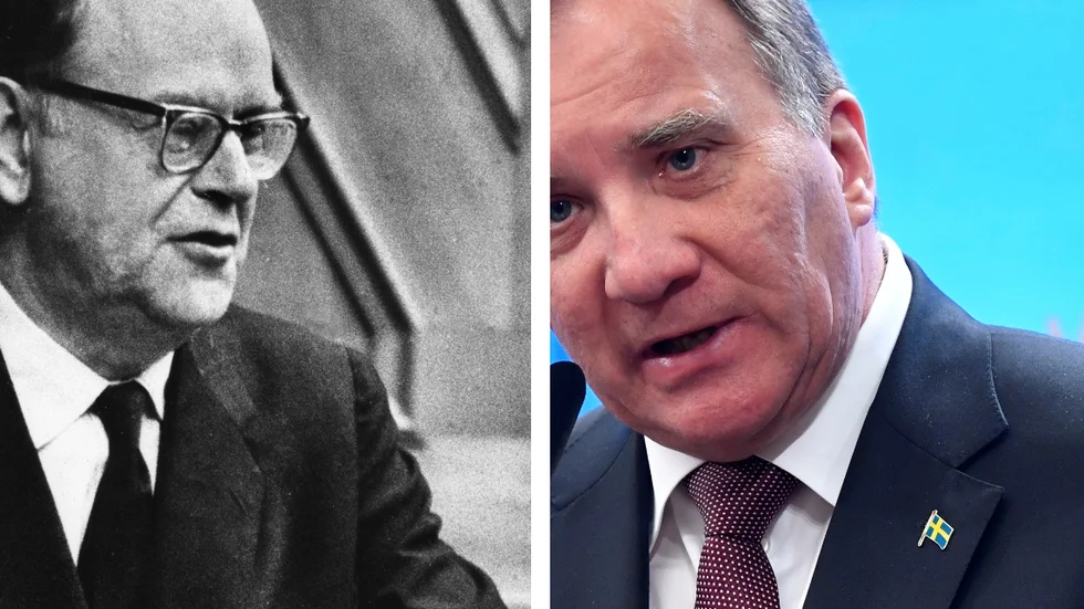 Tage Erlander och Stefan Löfven har nog en del gemensamt. 