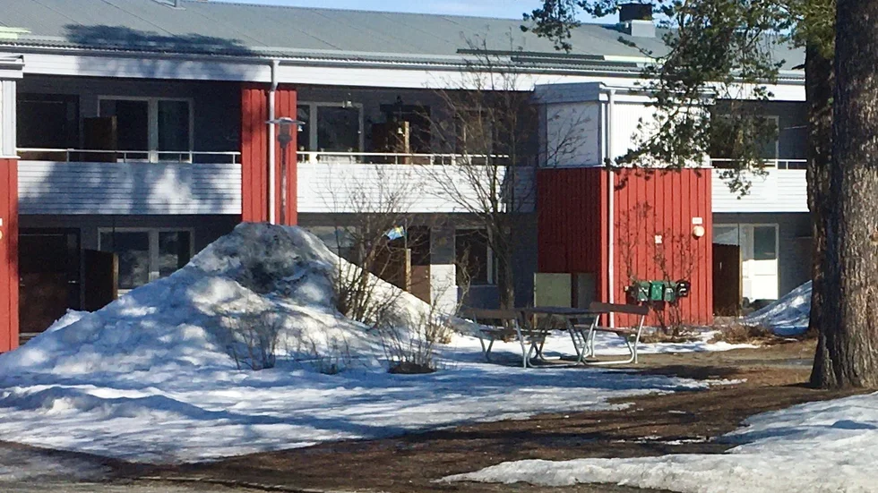 Här startade dramat i Boliden den 15 april.