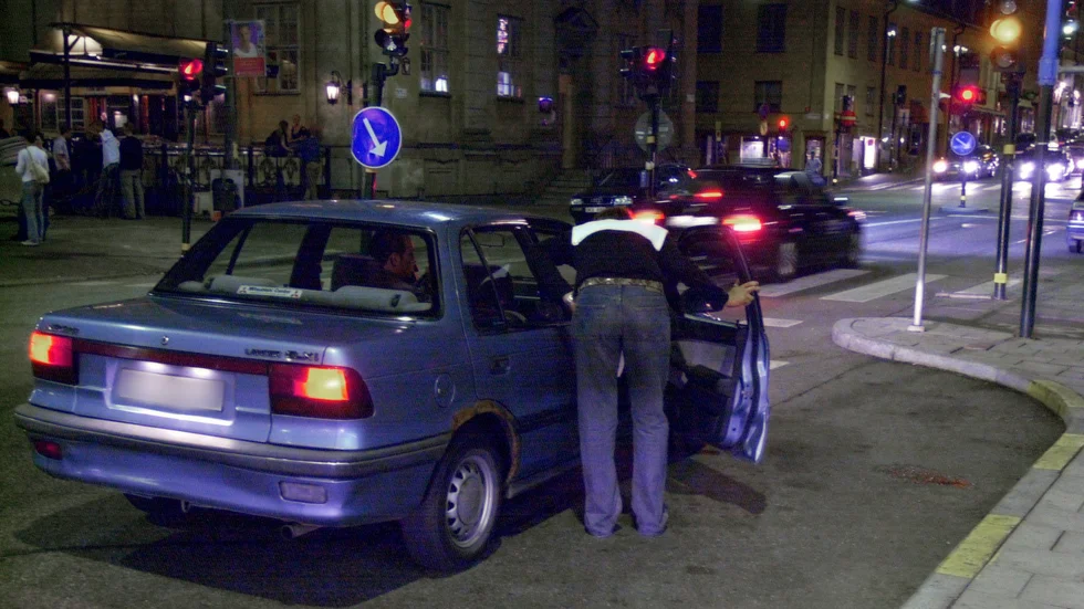 Svarttaxi, inte oproblematiskt, enligt debattinlägget.