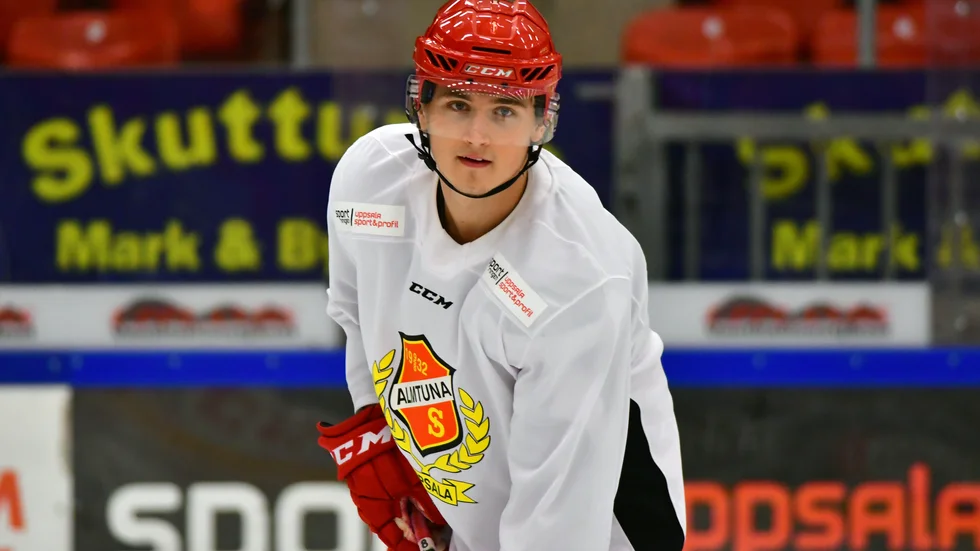 William Wiå satte sju fullträffar för Almtuna den förra säsongen.