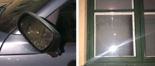 19-åring sparkade sönder sidobackspeglar  