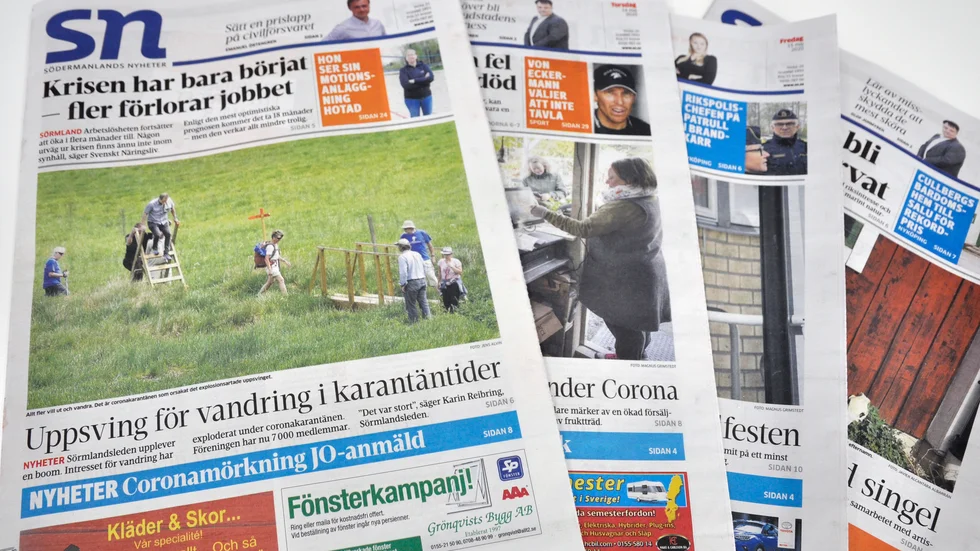 På grund av ett elfel i tryckeriet kommer det inte delas ut någon tidning under lördagsmorgonen. 