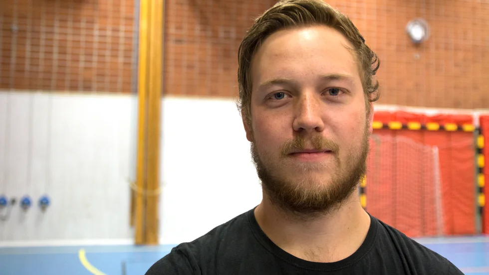 Andreas Brink har känning av en fotskada och det är osäkert om han kan medverka i söndagens bortamöte mot Habo.