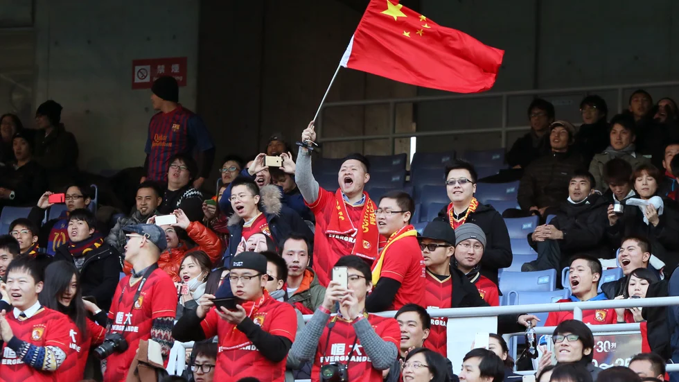 Ägarna av Guangzhou Evergrande vill bygga ytterligare två jättearenor. Arkivbild.