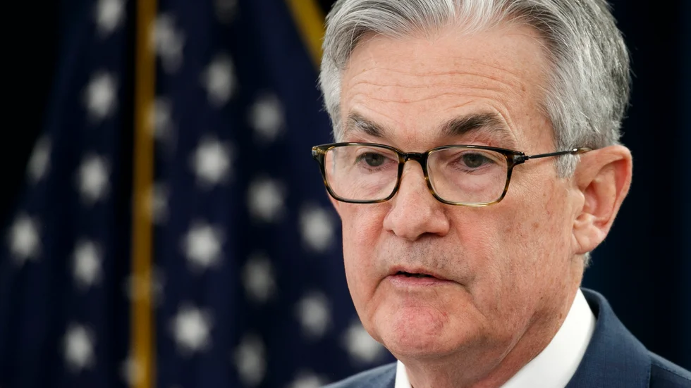 Jerome Powell, chef för USA:s centralbank Federal Reserve. Arkivbild.