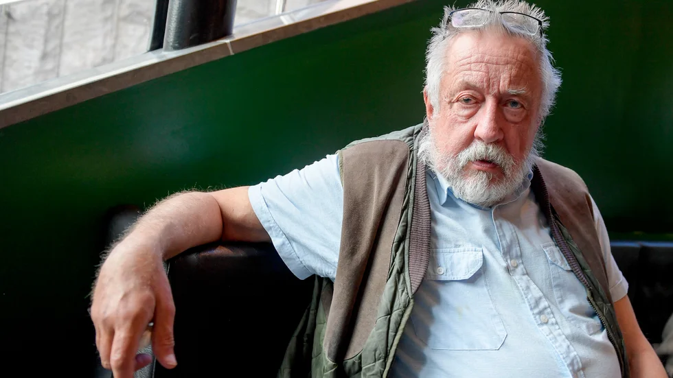 Leif GW Persson sitter redo att kommentera Palmebeskedet. Arkivbild.