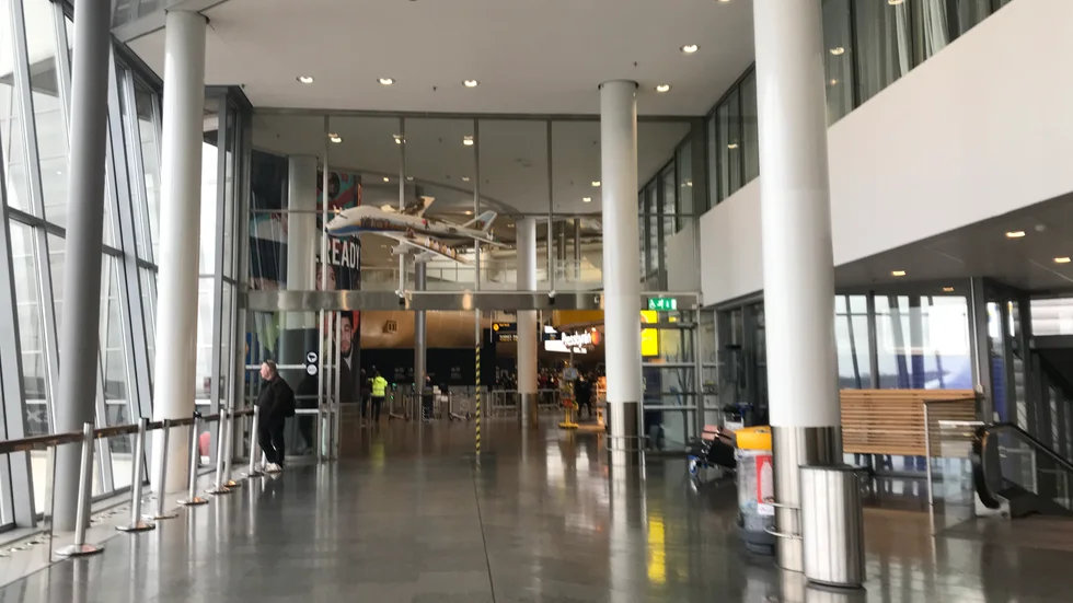 Man stoppad med kniv på Arlanda.
