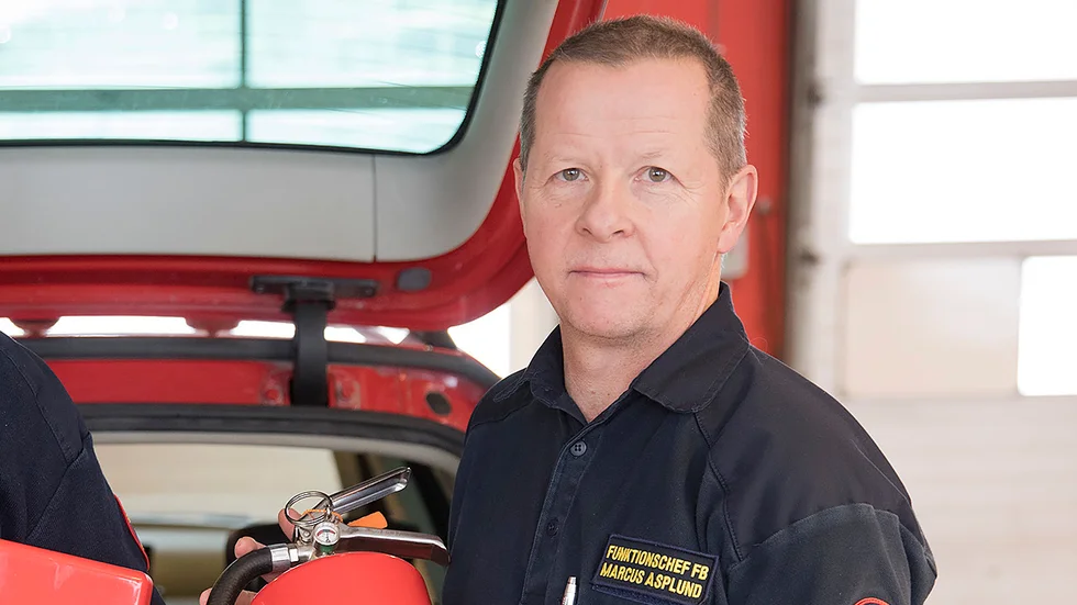 Marcus Asplund jobbar förebyggande på VSR.