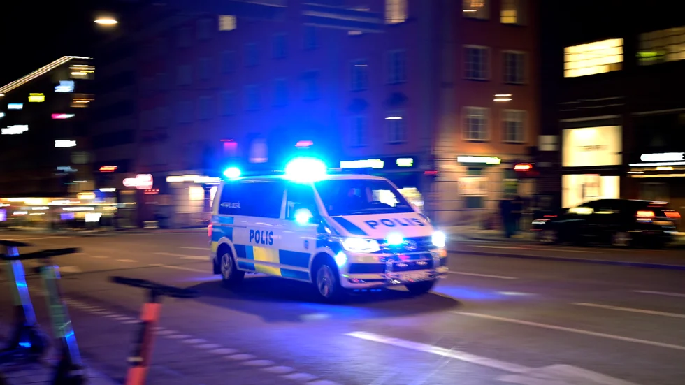Stämningen på bensinstationen var hätsk, enligt polisen.