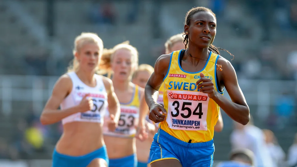 Abeba Aregawi, en av de svenska landslagslöparna som testats positivt för dopning under de senaste åren. I hennes fall friades hon dock på grund av oklarheter i regelsystemet – men hon försvann från tävlingsscenen. Arkivbild.
