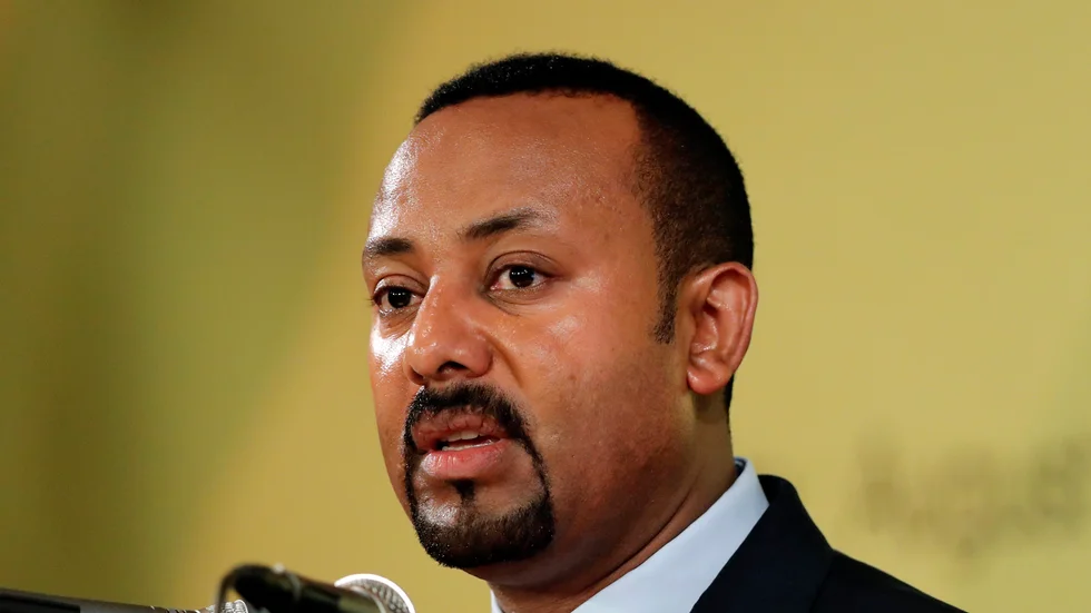 Etiopiens premiärminister Abiy Ahmed har utlyst nödläge till följd av covid-19. Arkivbild.