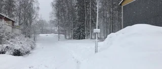 Varning för ymnigt snöfall och hårda vindar