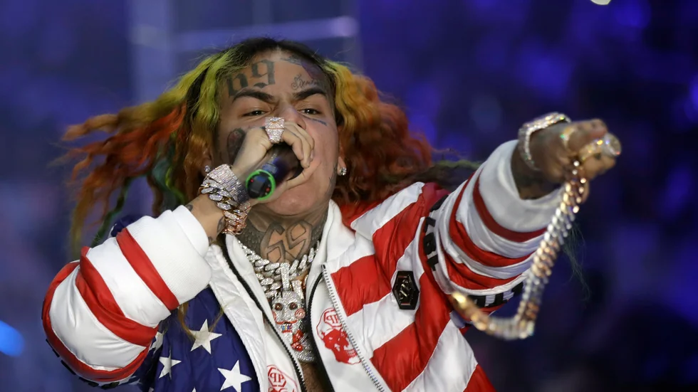 Tekashi 6ix9ine har släppts ut fängelset i förväg och tillbringar de sista fyra månaderna i husarrest. Arkivbild.