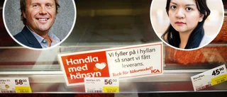 Nötfärs bristvara - dubbelt pris på ingefära