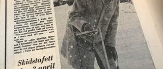 UR ARKIVET: 55 cm snö i Valla den 3 april