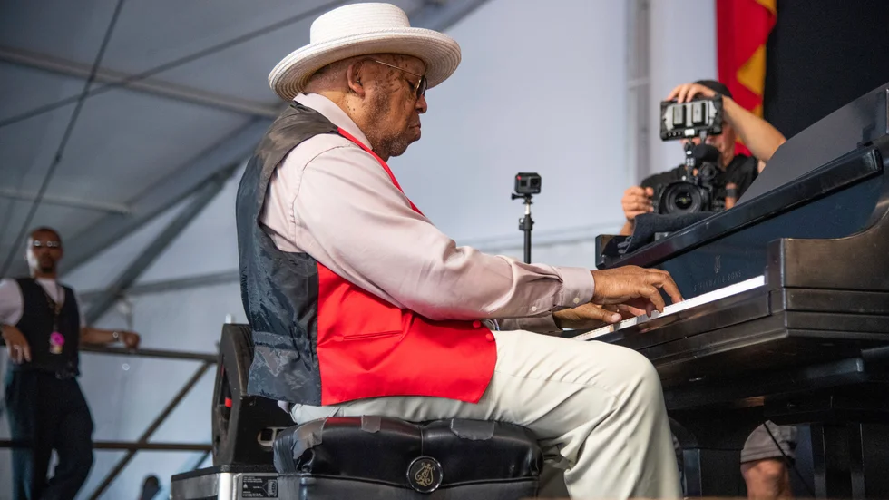 Jazzmusikern Ellis Marsalis Jr dog av komplikationer orsakade av coronaviruset. Arkivbild.