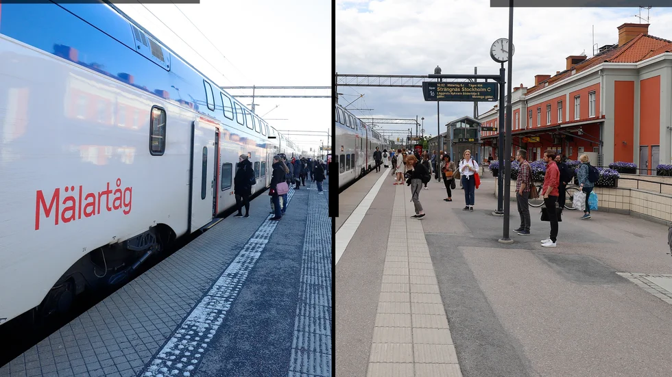 Håll avståndet, tvätta händerna, undvik trängsel och alltför många sociala kontakter. Syns den sociala distanseringen? Döm själva utifrån filmen med alla bilder och de interaktiva före/efter-bilderna.