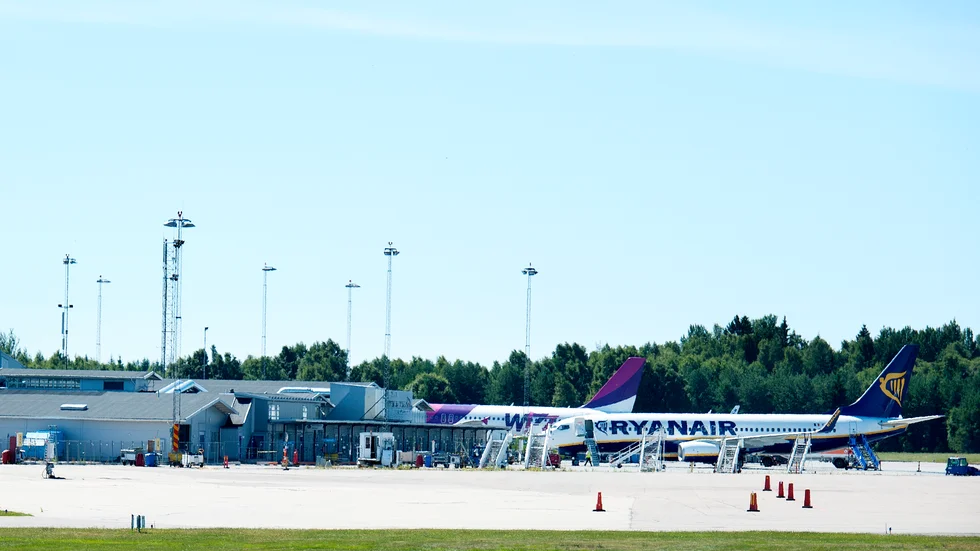 Fortsatt blygsamma passagerarvolymer, men i augusti var Skavsta landets tredje största flygplats.