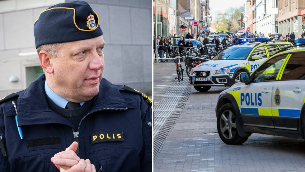 Jonas Eronen, presstalesperson för polisen, förklarar vad som ledde fram till att fem personer kunde gripas för sexköp i Uppsala.