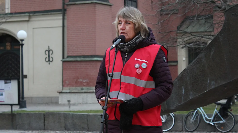 "Vi hade styrkan att varsla om strejk när motparten inte kunde gå med på Kommunals rimliga krav" skriver Catarina Eriksson, avdelningsordförande Kommunal Öst. Arkivbild