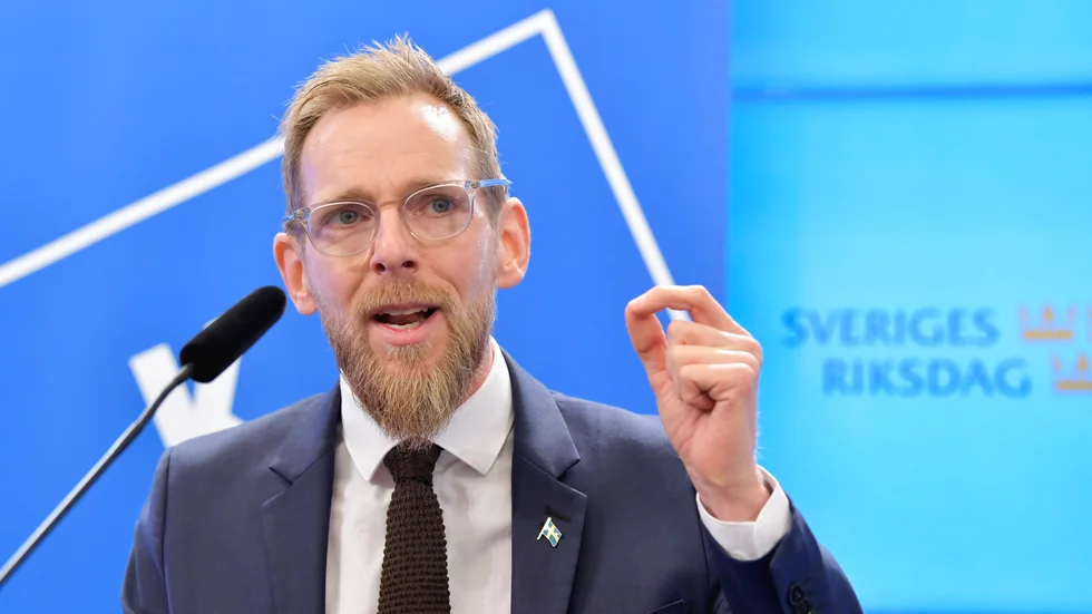 Kristdemokraternas ekonomisk-politiske talesperson Jakob Forssmed. Arkivbild.