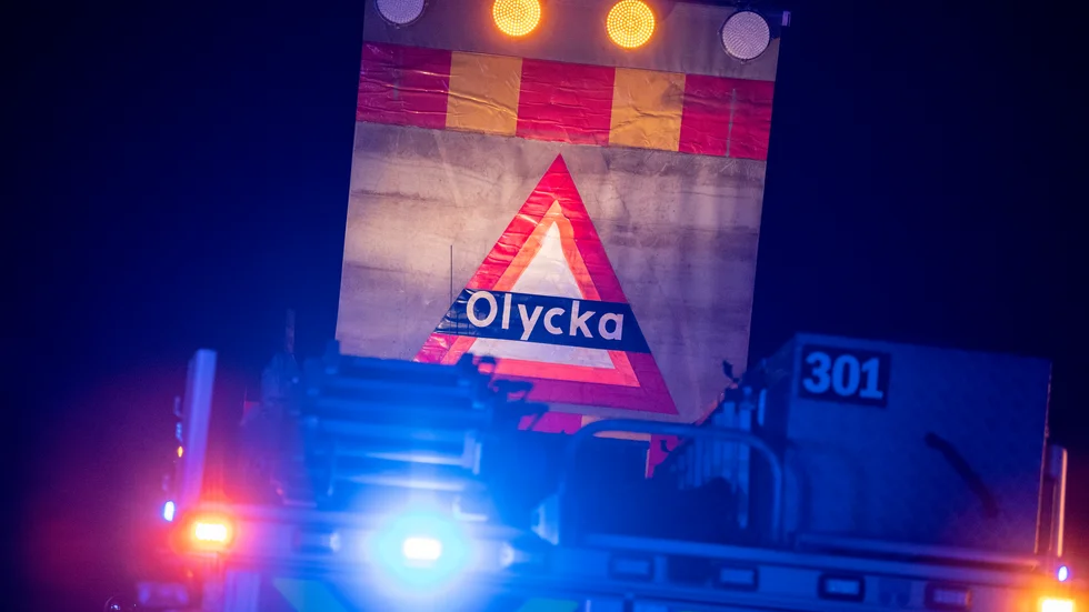 De personer som satt fast i en räddningskammare i Zinkgruvan i Askersunds kommun har räddats. Arkivbild.