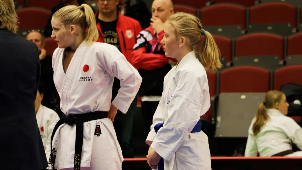Det blir karate i Norrmalmia på söndag, men många deltagare har lämnat återbud. (Arkivbild)