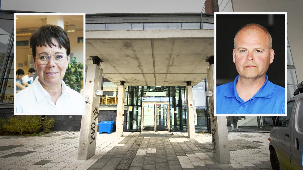 Rektorerna Anna Nilsson och Urban Nordh säger att elever och lärare har hanterat den nya situationen bra.