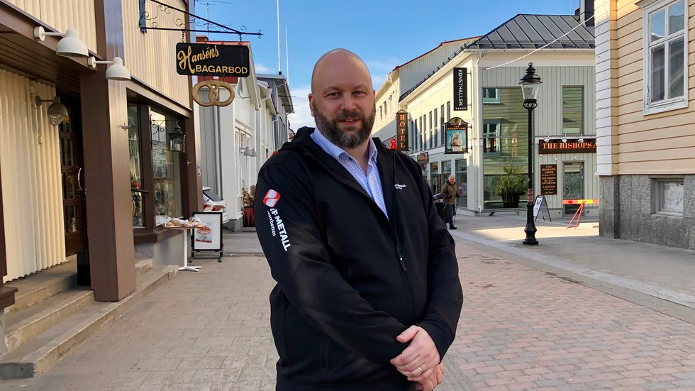 Patric Lundström, ordförande för Socialdemokraterna i Piteå, kandiderar för att bli nytt kommunalråd. (Arkivbild)