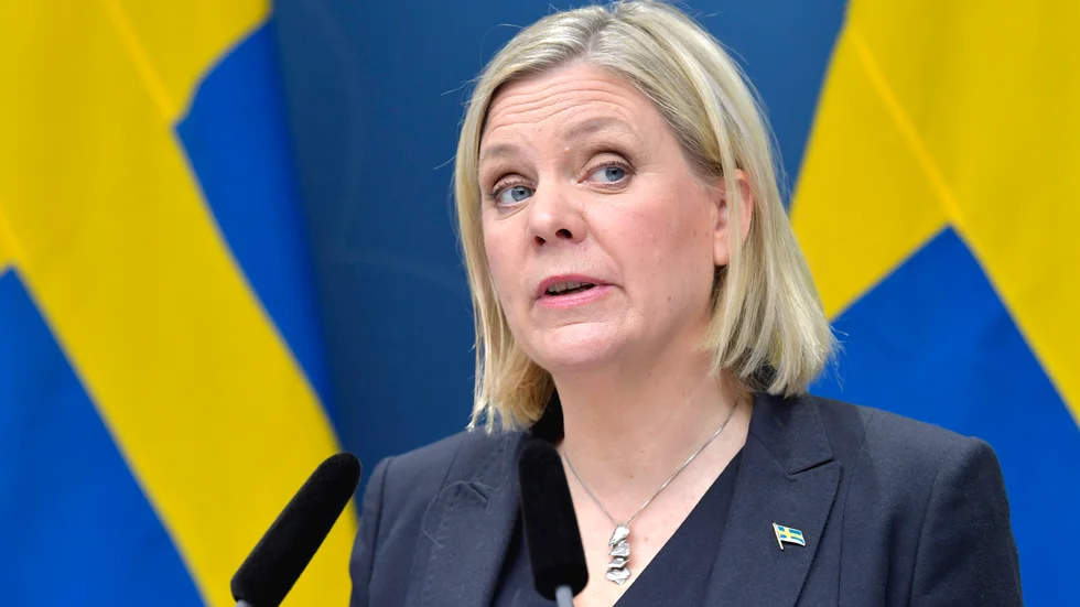 Finansminister Magdalena Andersson (S) tycker att även andra ägare kan gå in med kapital i SAS om de anser det viktigt. Arkivbild.