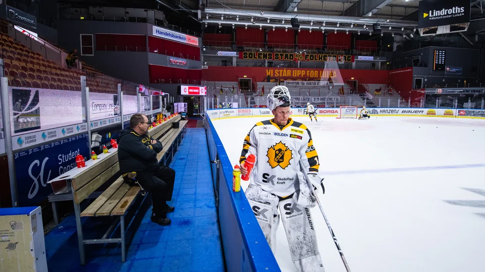 Det var en enslig hockeykväll i Coop Norrbotten Arena. Men för John Westermark gick samtidigt en dröm i uppfyllelse.