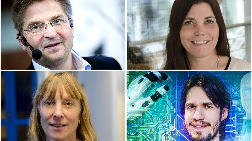 Använder sig av representation. Från vänster och topp: Staffan Sarbäck, Lena Alakangas, Åsa Wallström och Marcus Liwicki.