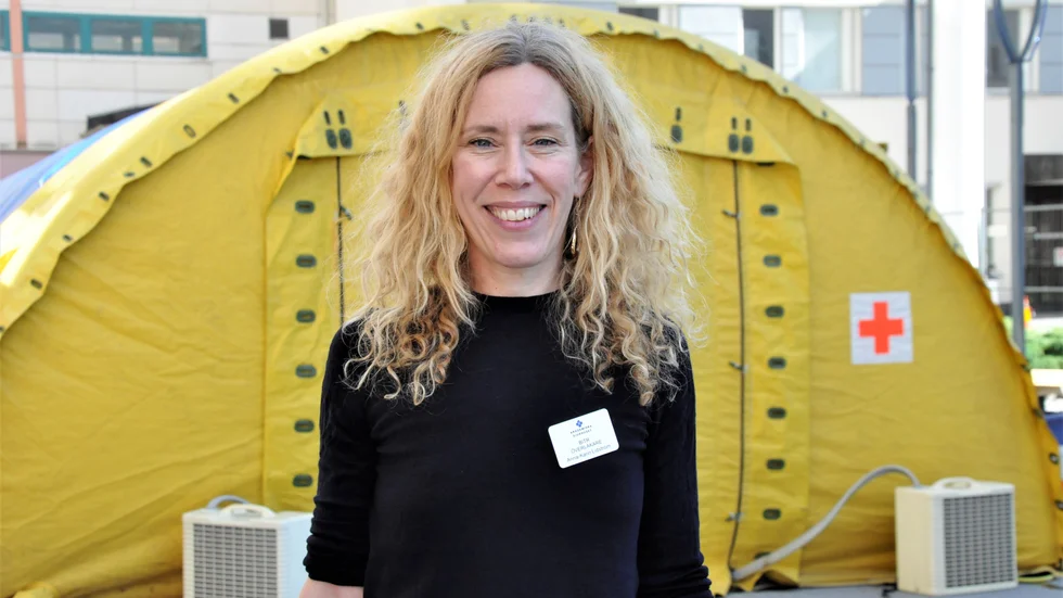 Arkivbild. Anna-Karin Lidström är forskningsläkare i infektionsmedicin i Uppsala. Hon ser att antalet positiva provsvar för mykoplasma är många, men att siffran i princip bara bekräftar att det rör sig om ett mykoplasma-år i år.