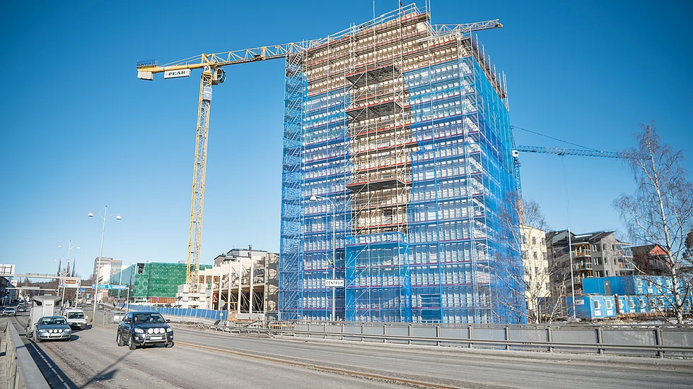 Skellefteå bygger för en befolkningsökning.