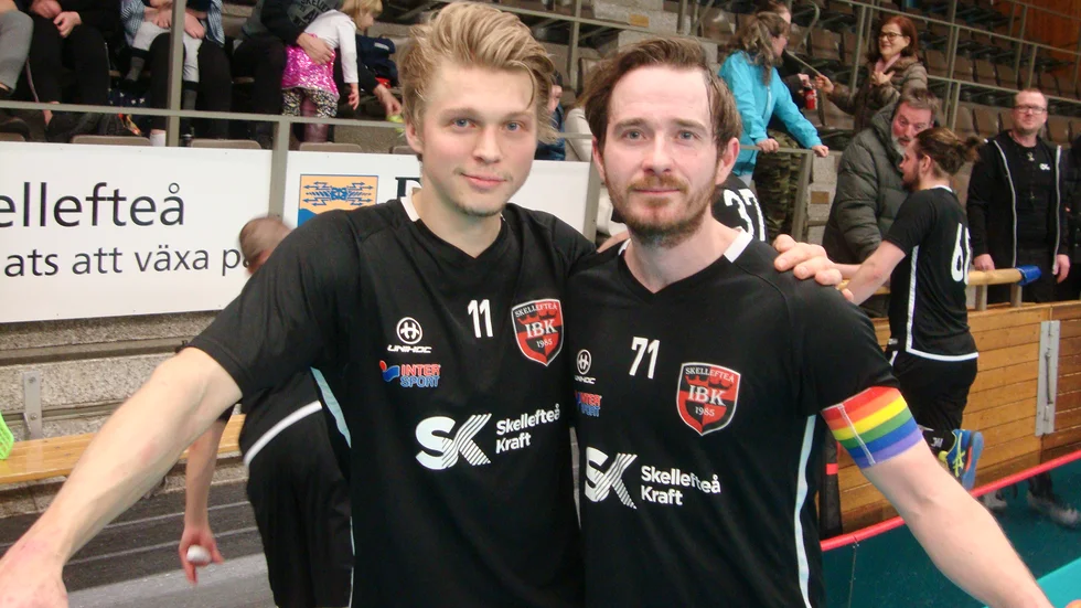 Fyramålsskyttarna Peter Ståhl och Joakim Nilsson visade vägen för Skellefteå IBK i den första matchen i playoff 1.