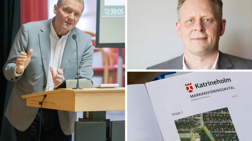 Joha Frondelius (KD) blev chockad när han upptäckte att Katrineholms kommun saknar riktlinjer för markanvisningsavtal. Förvaltningschefen på samhällsbyggnadsförvaltningen i Katrineholm är Stefan Jansson och han är den som är ansvarig.