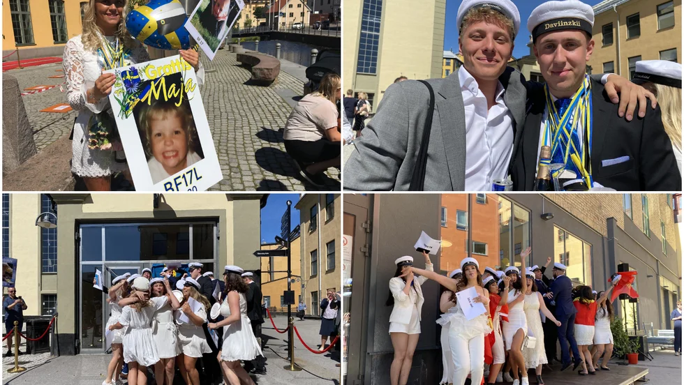 För tredje dagen i rad springer studenterna ut i Norrköping.